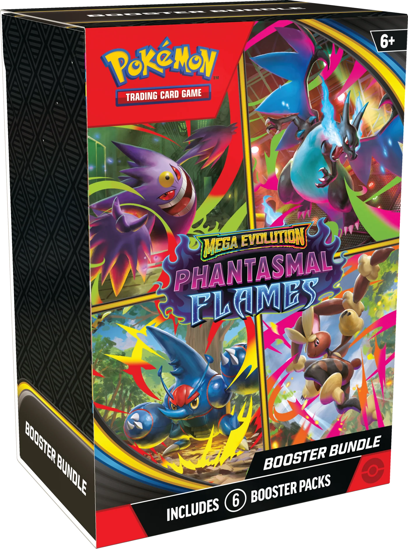 Pokemon TCG: Mega Evolution Phantasmal Flames - Booster Bundle