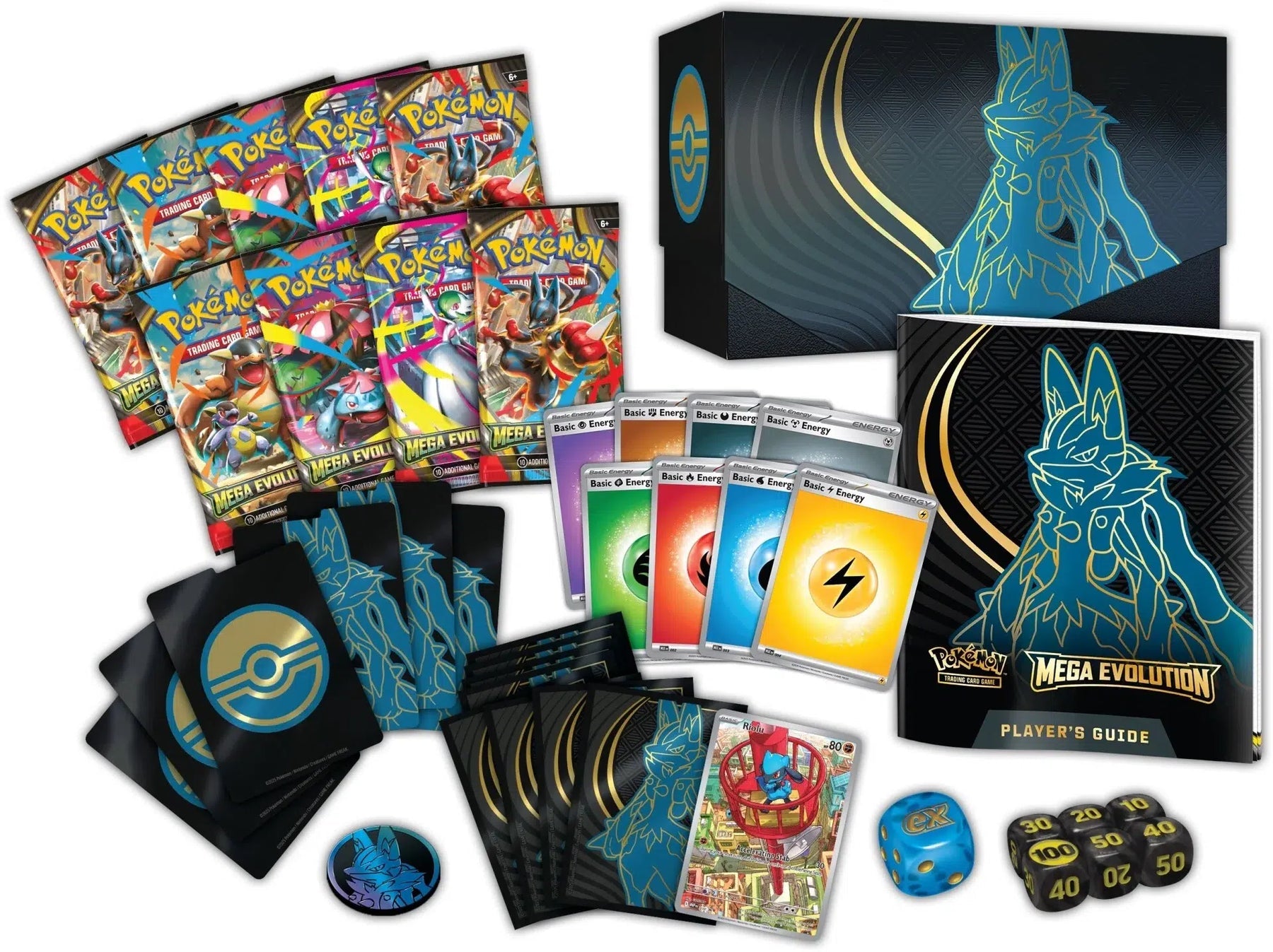 Pokemon TCG: Mega Evolution 01- Elite Trainer Box