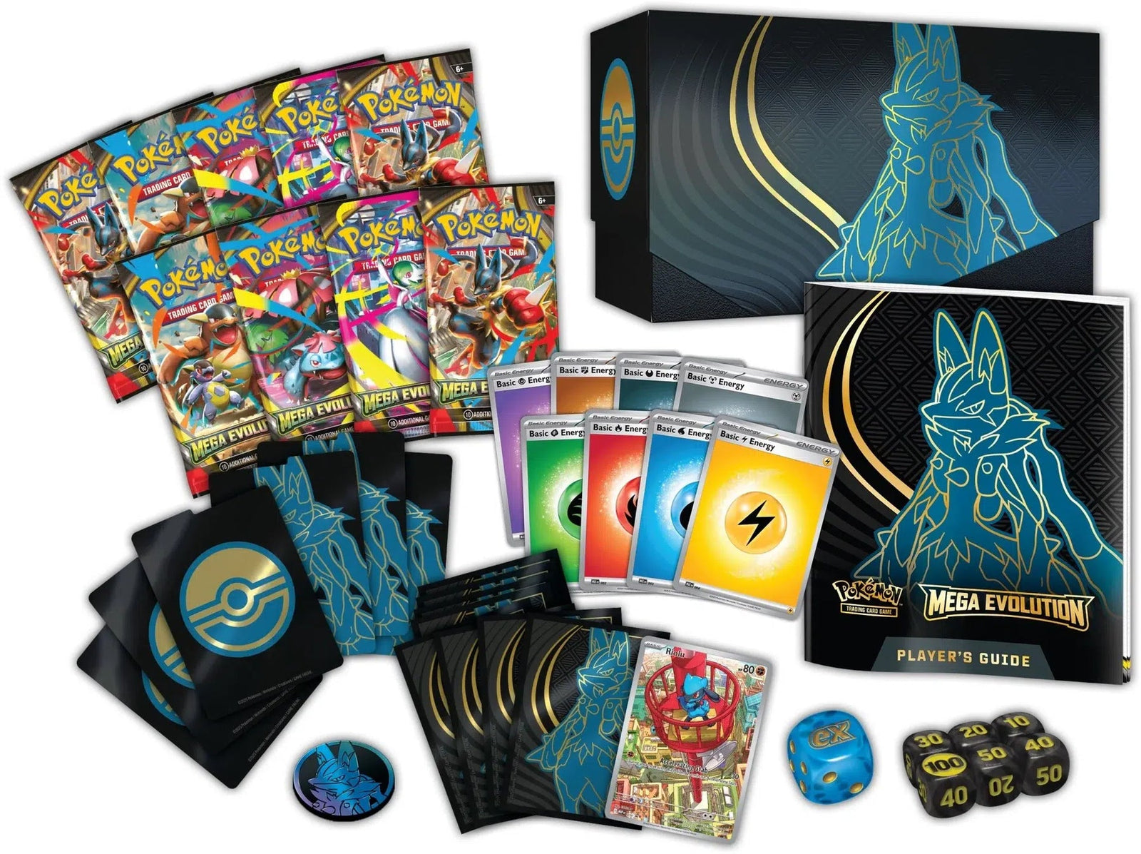 Pokemon TCG: Mega Evolution 01- Elite Trainer Box