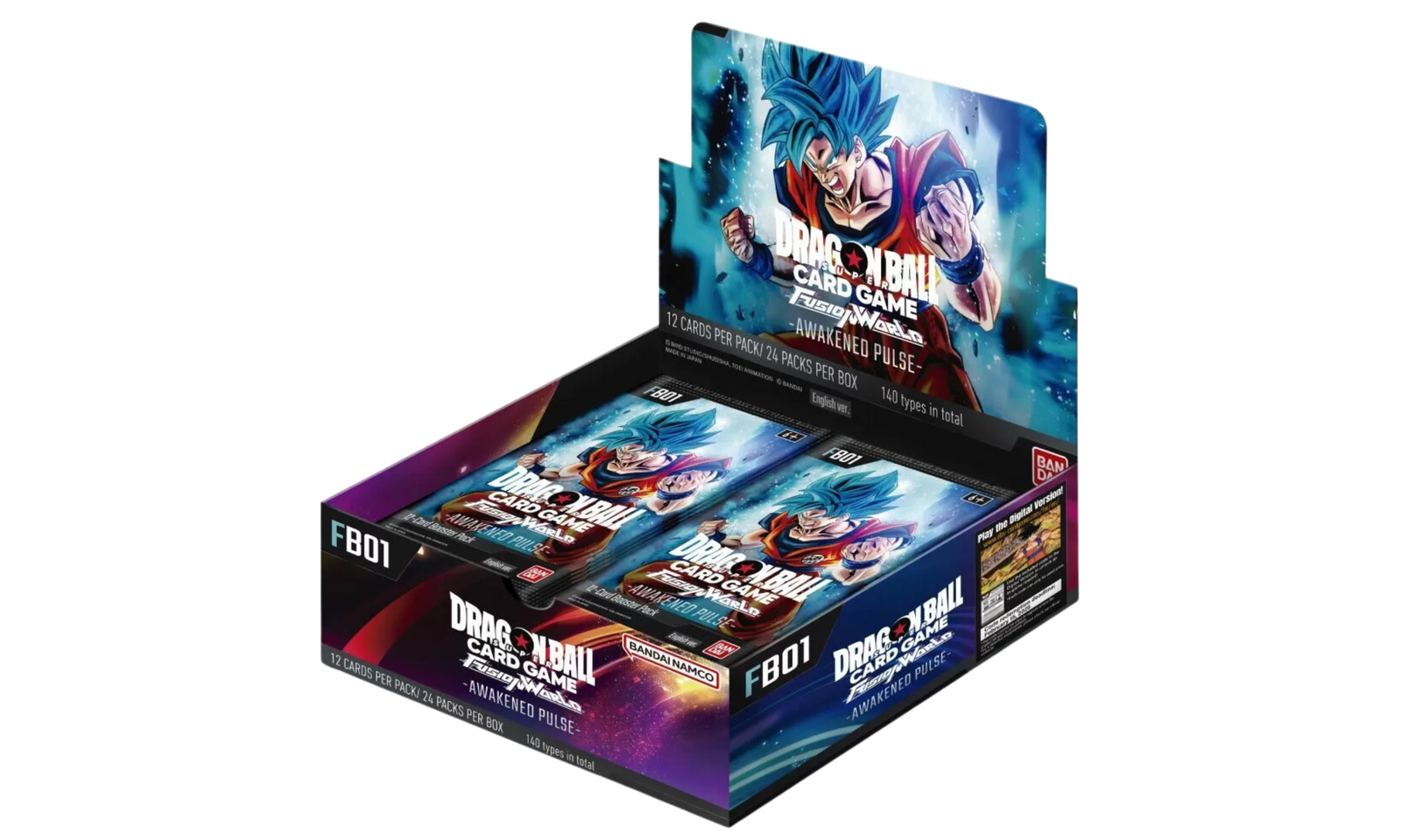 Dragon Ball Super Card Game Fusion World Booster Display Awakened Pulse [FB01]