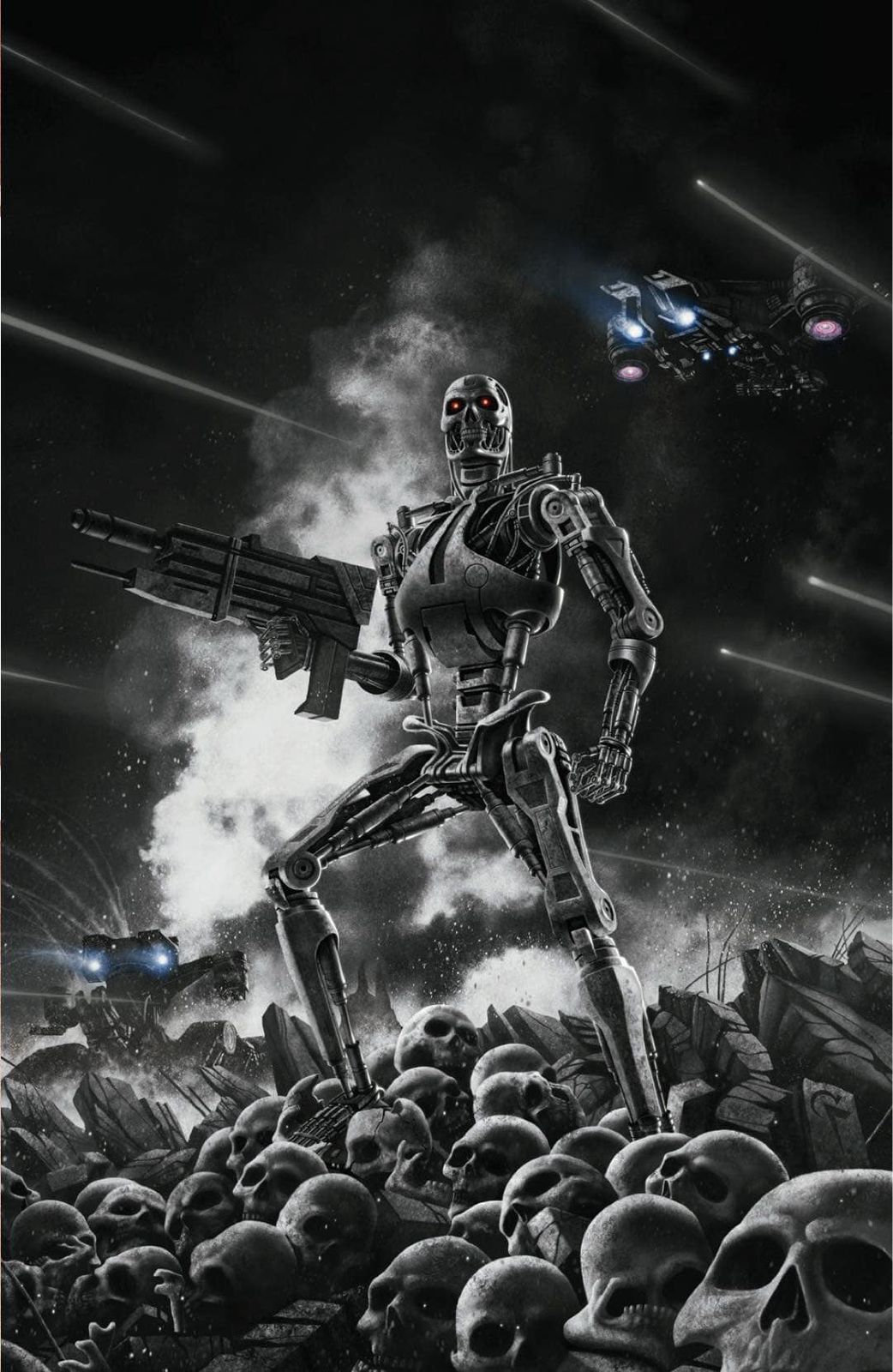 COMIC - TERMINATOR (2025) #1 ART FELIX LEONEL B&W VIRGIN