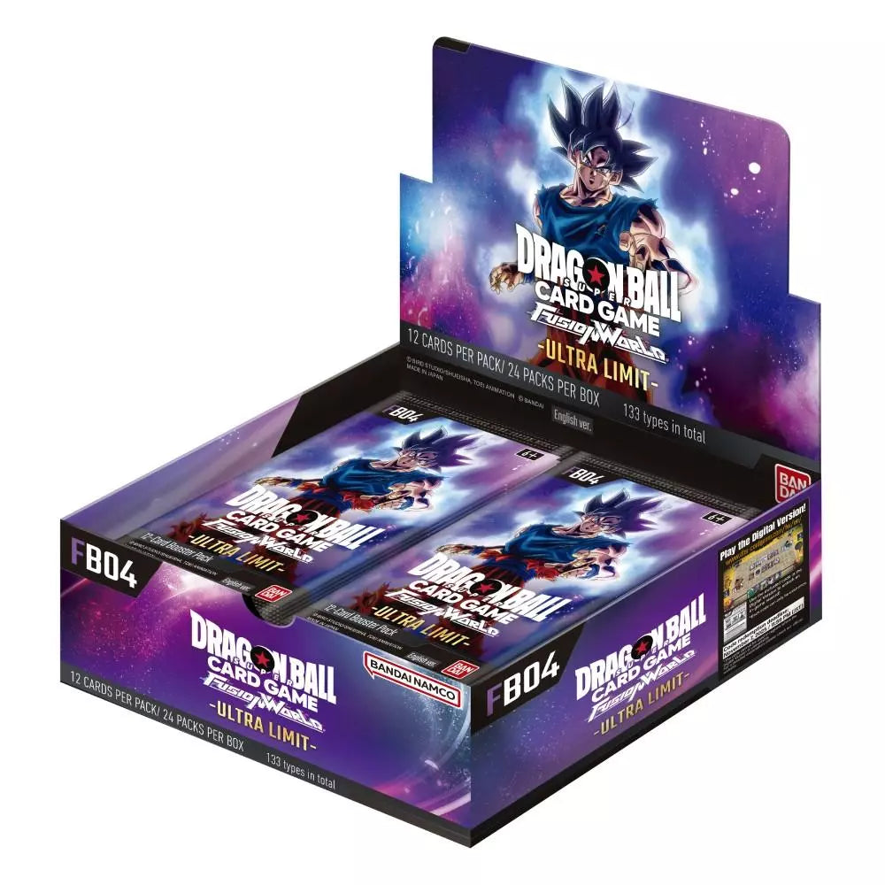 Dragon Ball Super Card Game Fusion World Booster Display -ULTRA LIMIT- [FB04]