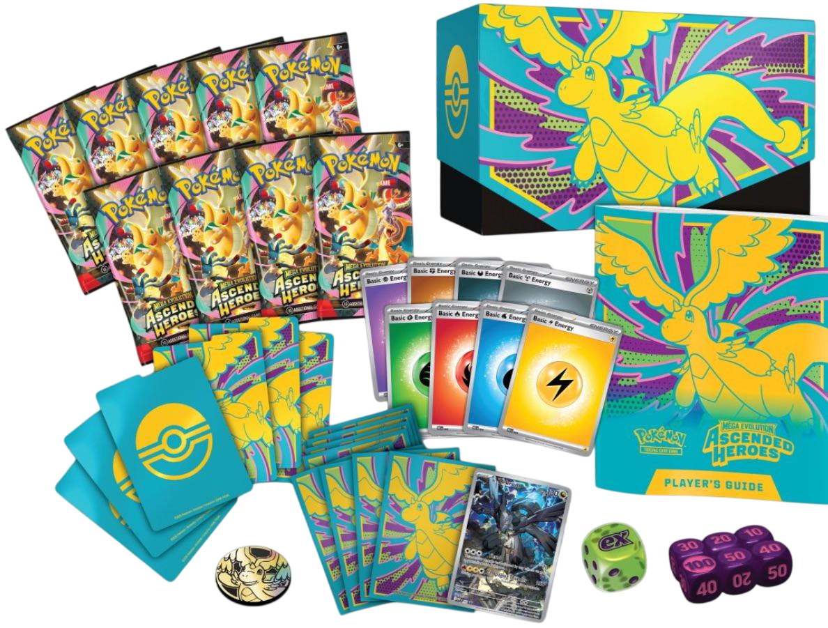 Pokemon TCG: Mega Evolution Ascended Heroes - Elite Trainer Box