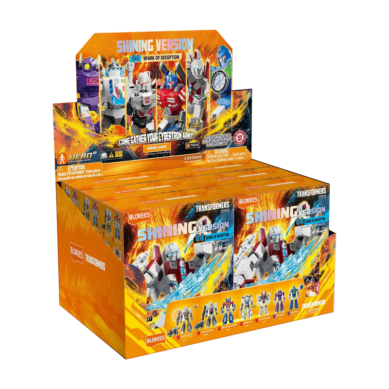 Transformers Shining Version 04 Spark of Deception - Blokees