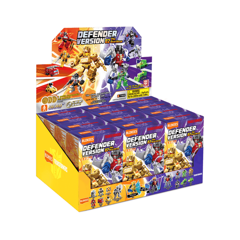 PREVENTA - Blokees - Figuras Transformers Defender Versión 02