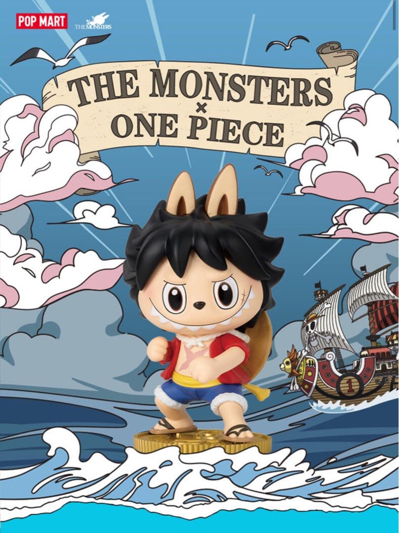 POP MART The monsters - One Piece - 1 Labubu One Piece