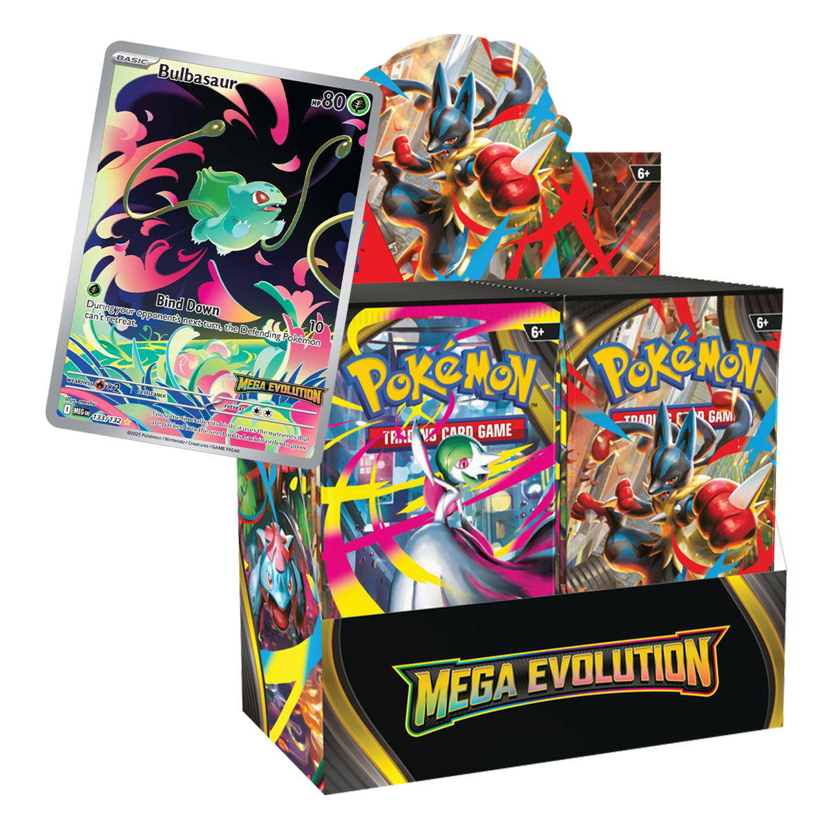 Pokemon TCG: Mega Evolution 01- Booster Display